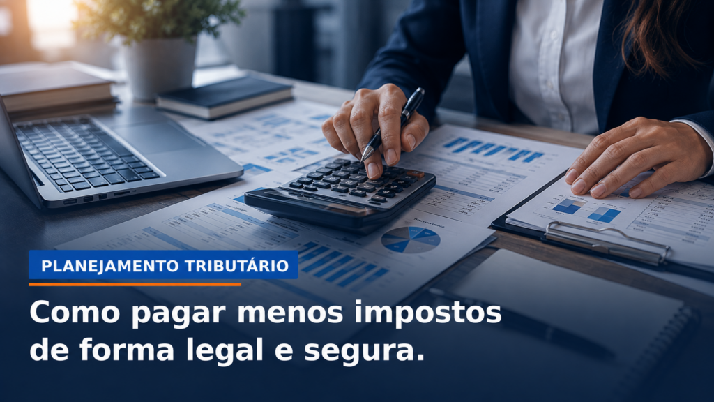 Planejamento tributário: como pagar menos impostos de forma legal e segura