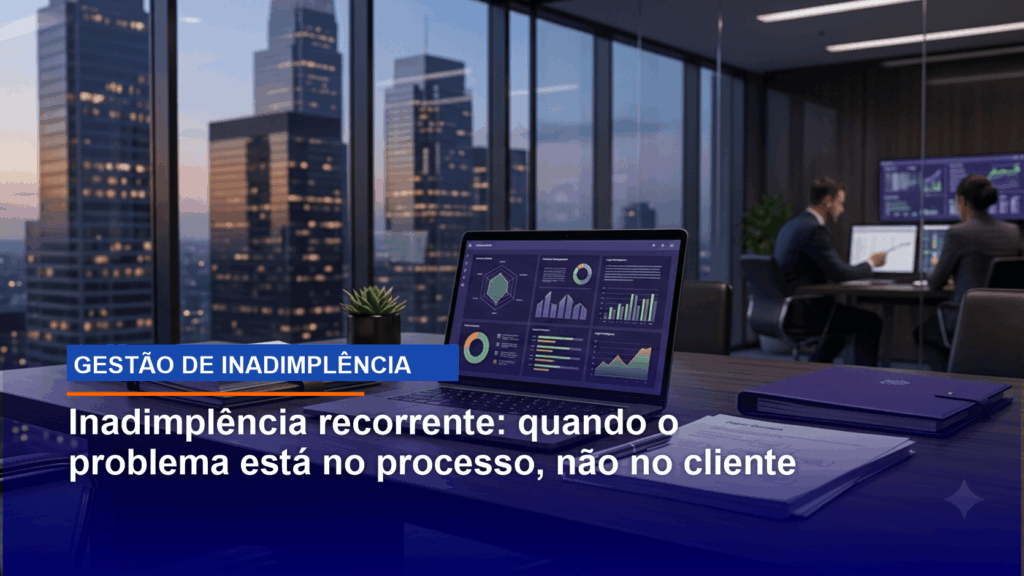 Inadimplência recorrente: quando o problema está no processo, não no cliente