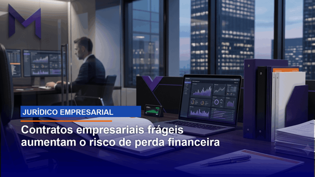 Contratos empresariais frágeis aumentam o risco de perda financeira